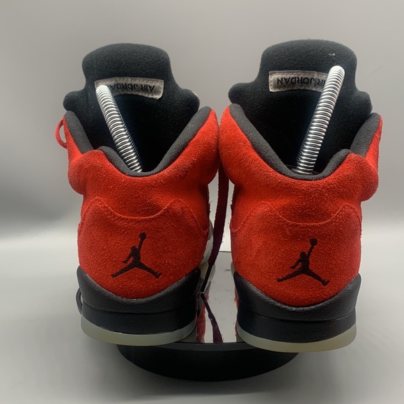 Air Jordan 5s Raging Bulls Size 6Y (7.5 Women) - Picture 4 of 9